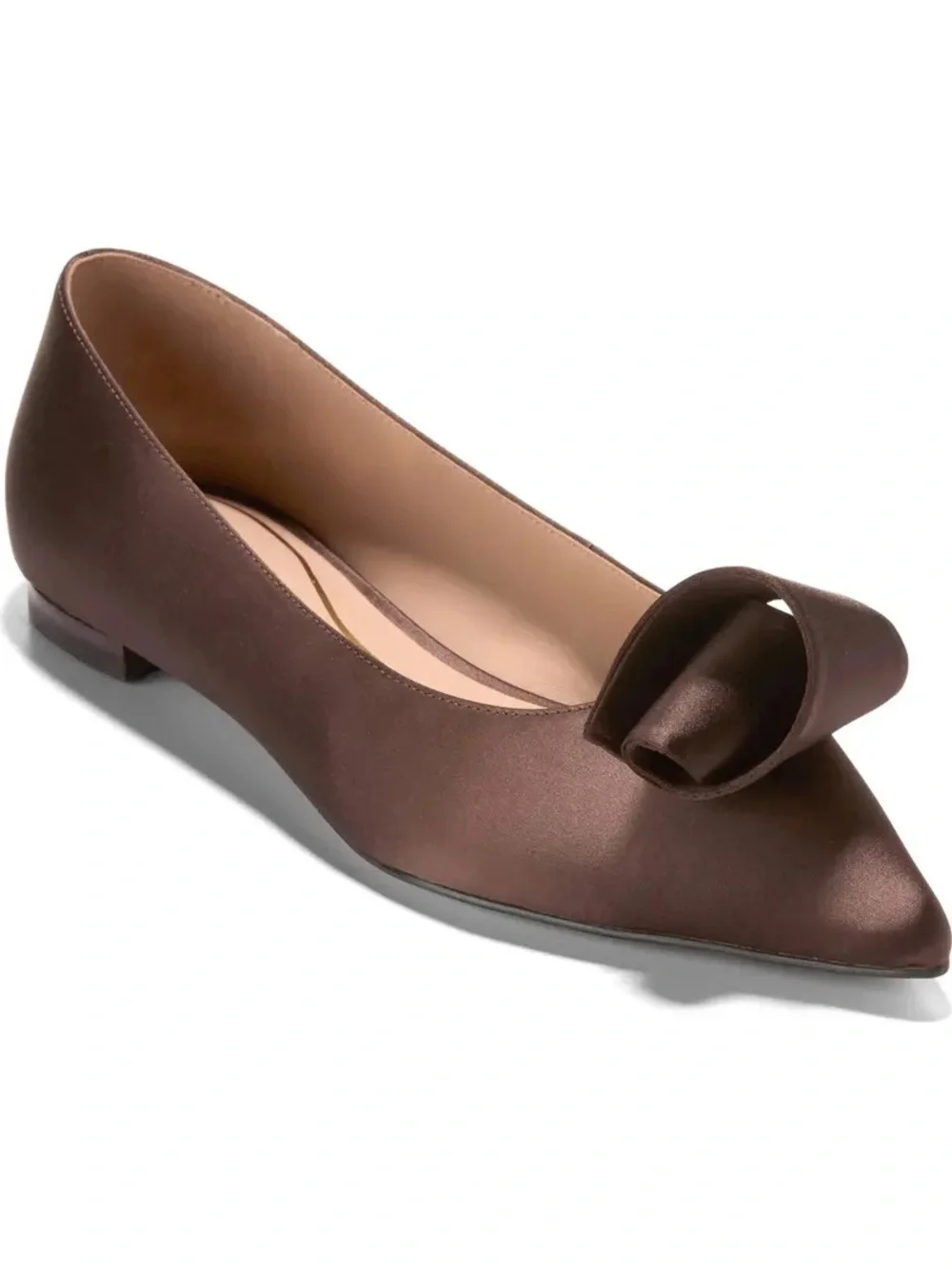 Cole Haan satin pointed